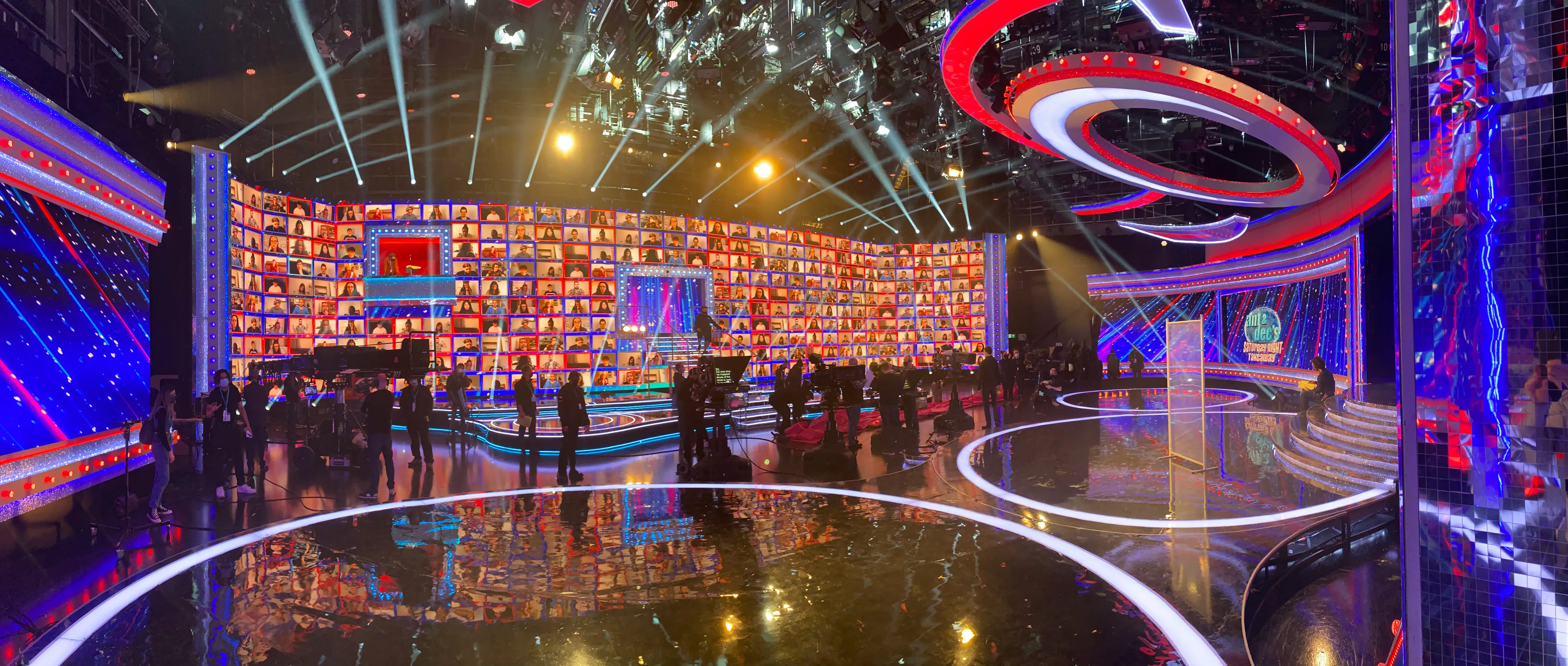 ant and dec, virtual wall, behind the scenes